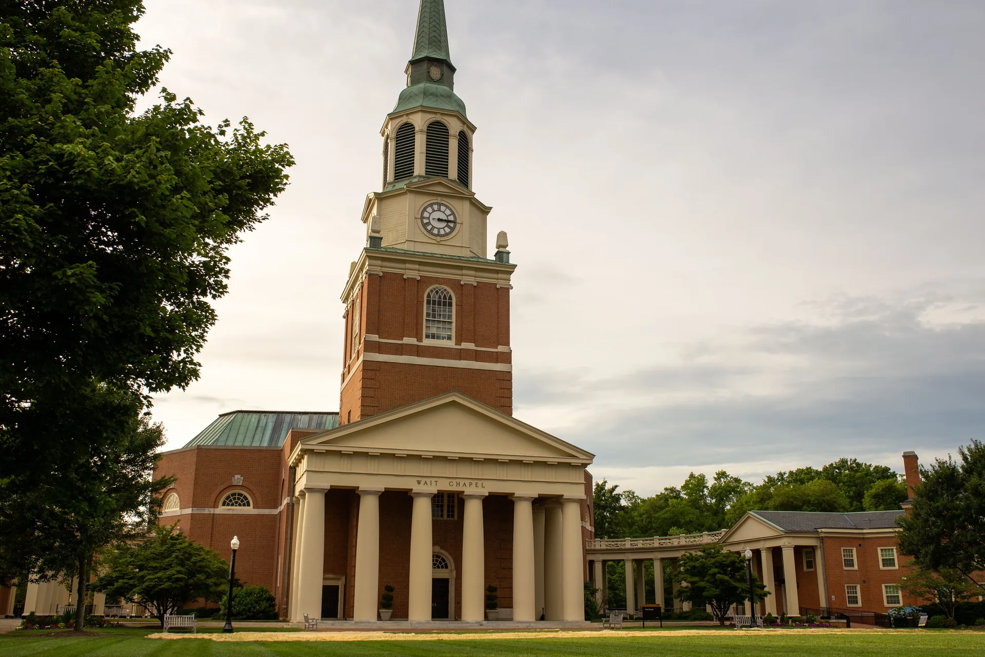 Wait Chapel at Wake Forest University in Winston-Salem, NC